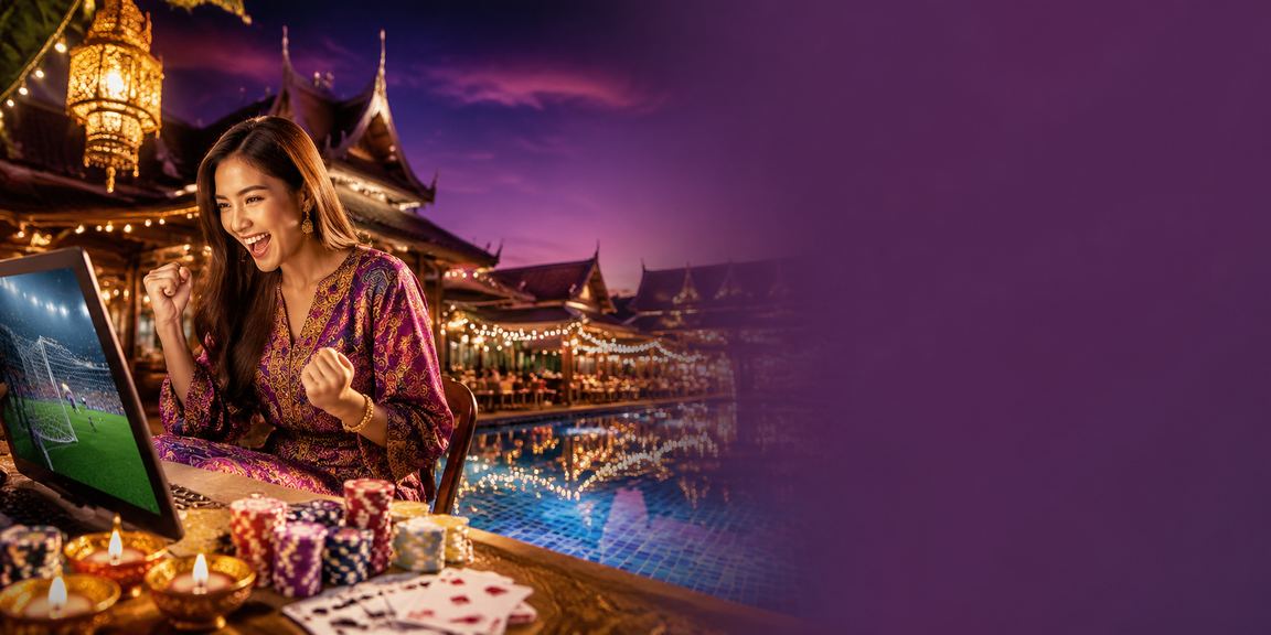 Permainan poker berlatarkan motif batik di Kota Bharu